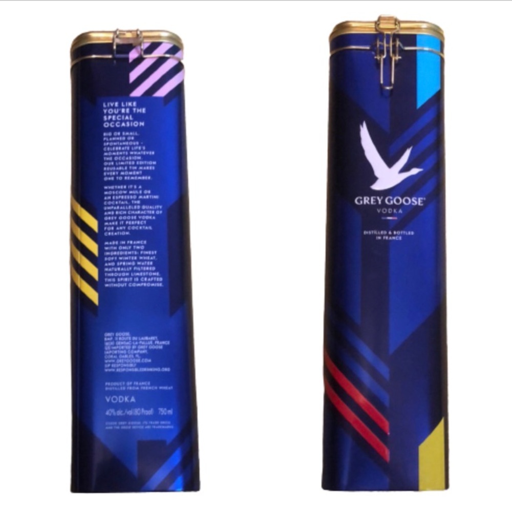GREY GOOSE VODKA TIN
